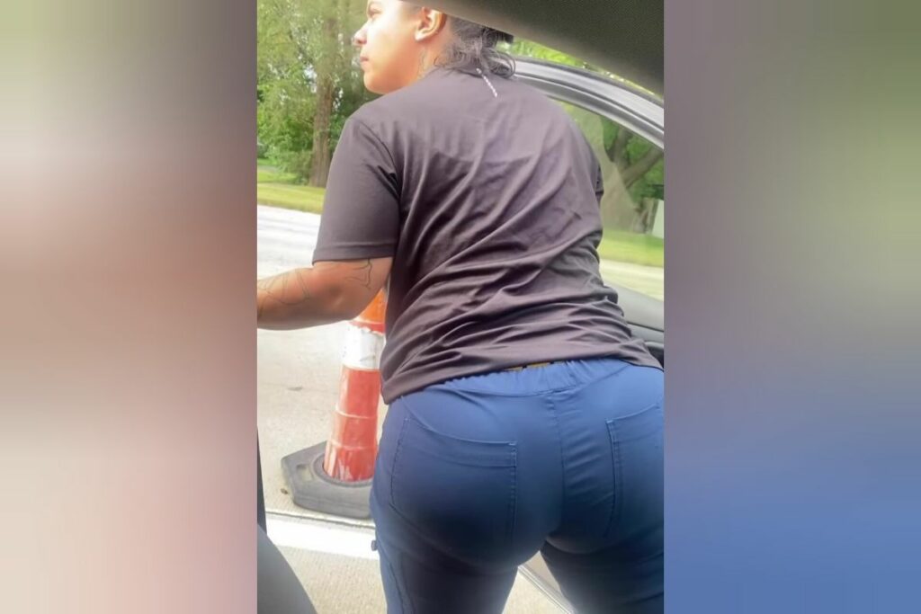 Road Rage Showdown: Woman’s Fiery Shouting Match Unleashed!
