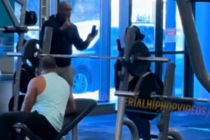 When Gym Bro Gets Checked for Talking Wild: Dude Calls Lady a Whale, Instantly Regrets It