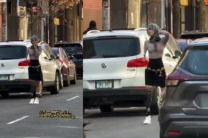 Dude Sees One-Legged, One-Armed Lady Hustlin’ on the Block—But What’s She Sellin’, Tho?