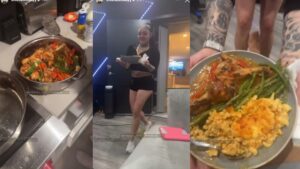 Blueface’s Baby Mama Puts Other Ladies on Notice, Whips Up a Meal and Claims Her Place