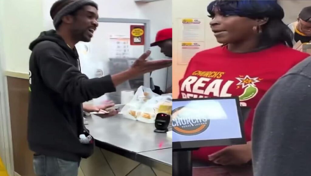 When Church’s Chicken Gets Salty: Worker Claps Back at Customer With “I Give You What You Give Me!